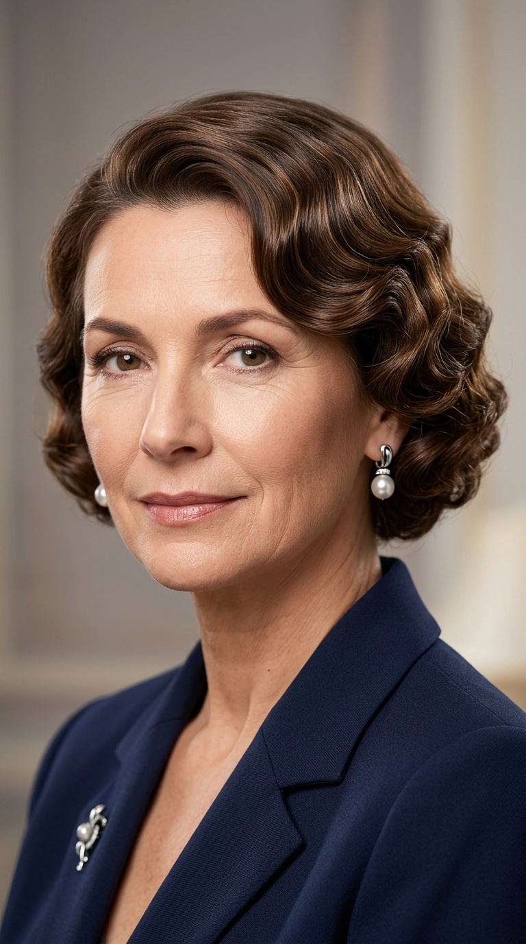 Elegant Soft Finger Waves