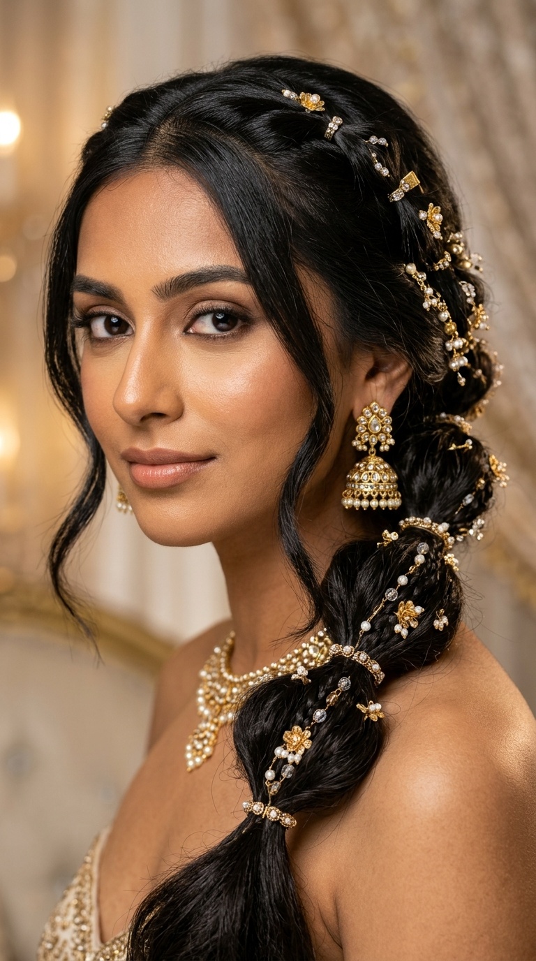 Embellished Bubble Braid