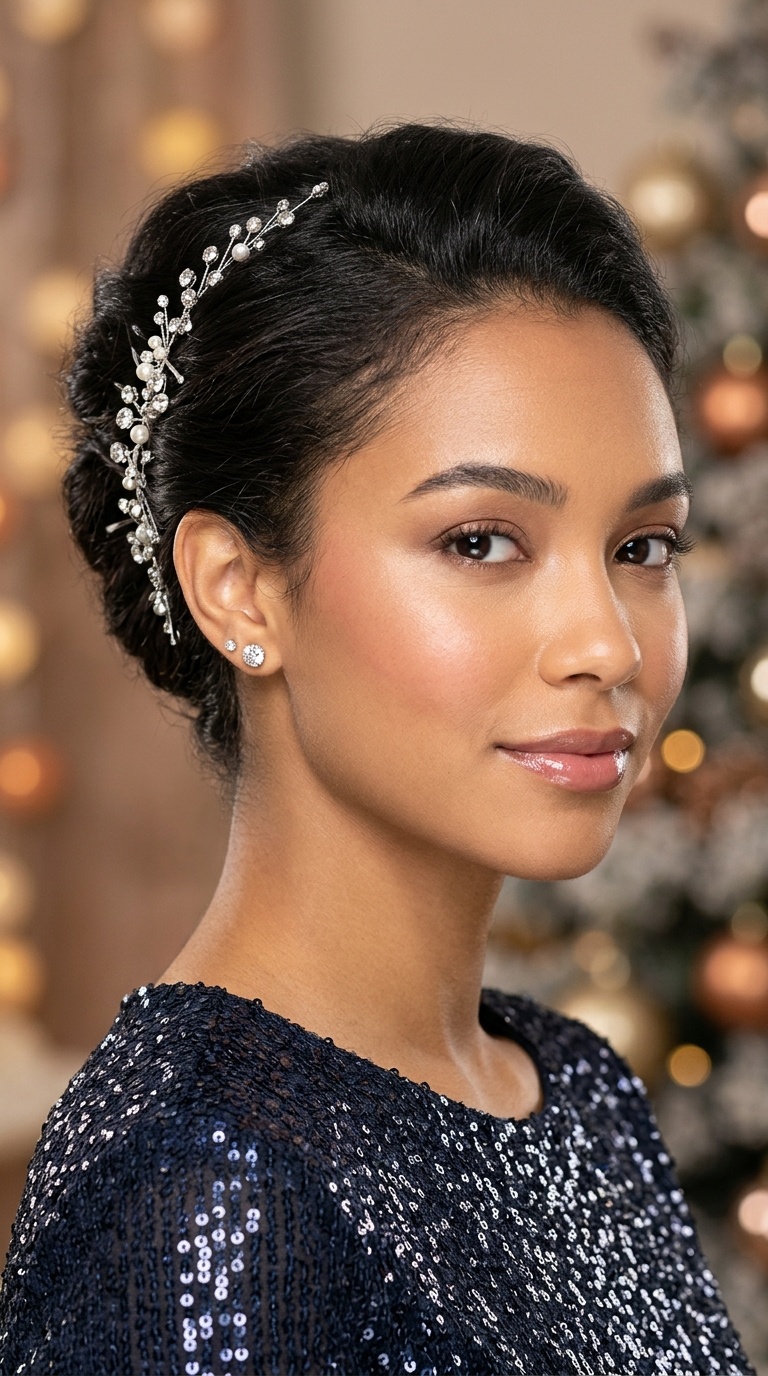 Embellished French Twist (Mini)