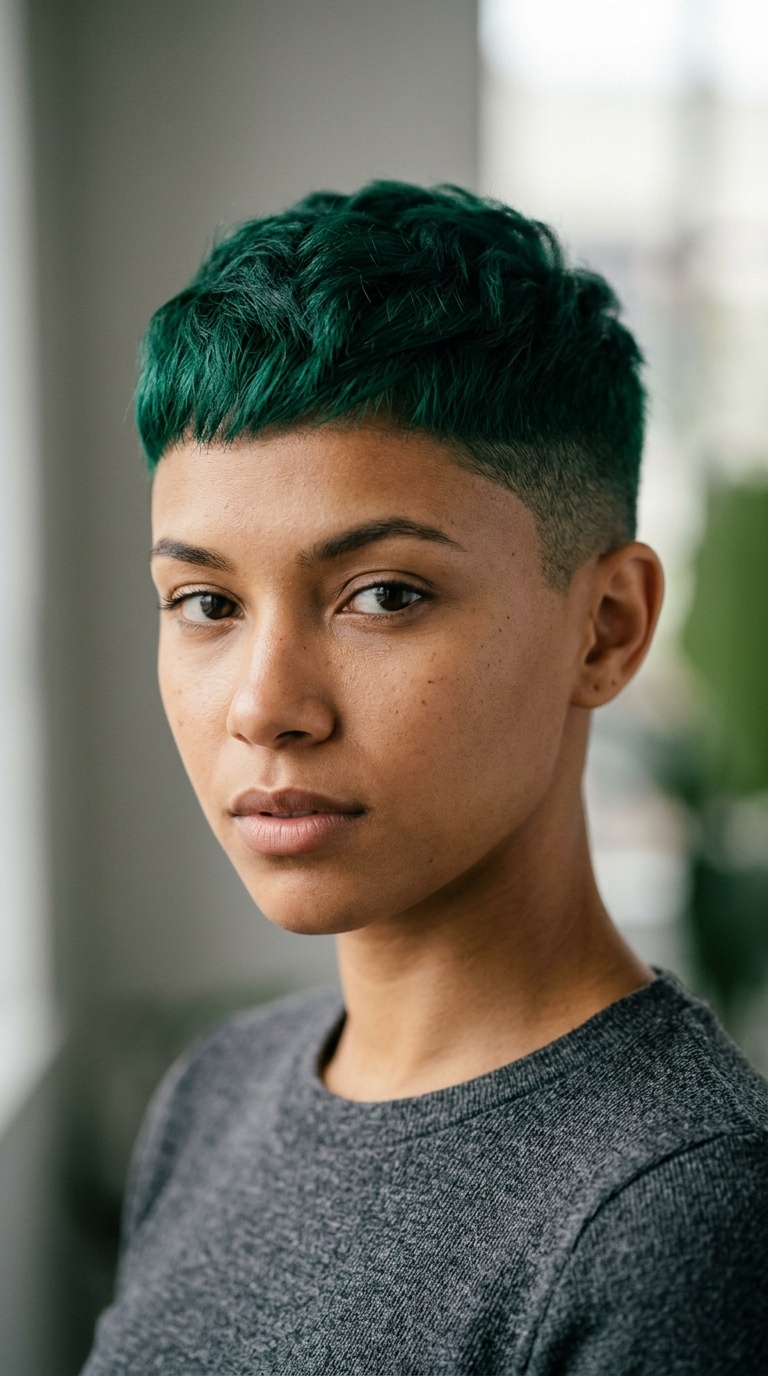 Emerald Green Taper