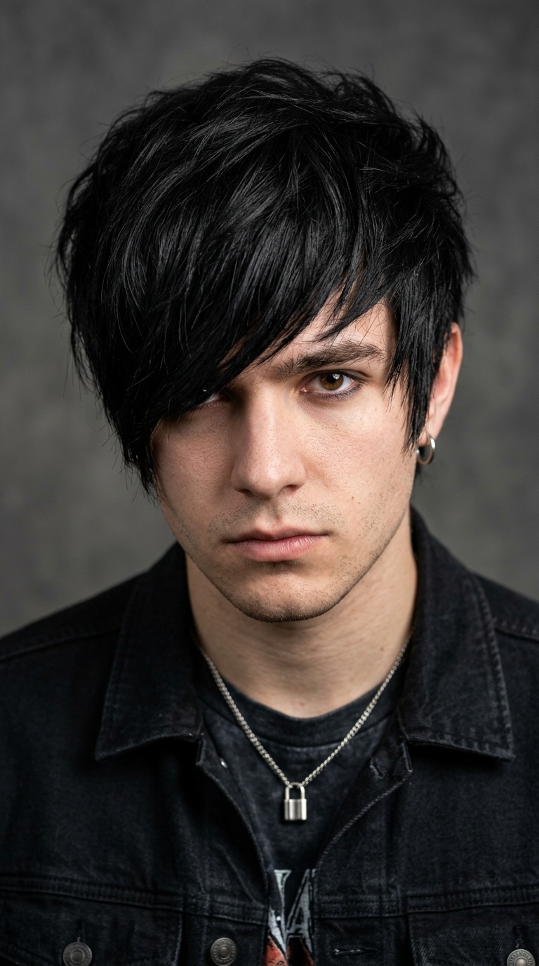 Emo-Style Side Sweep