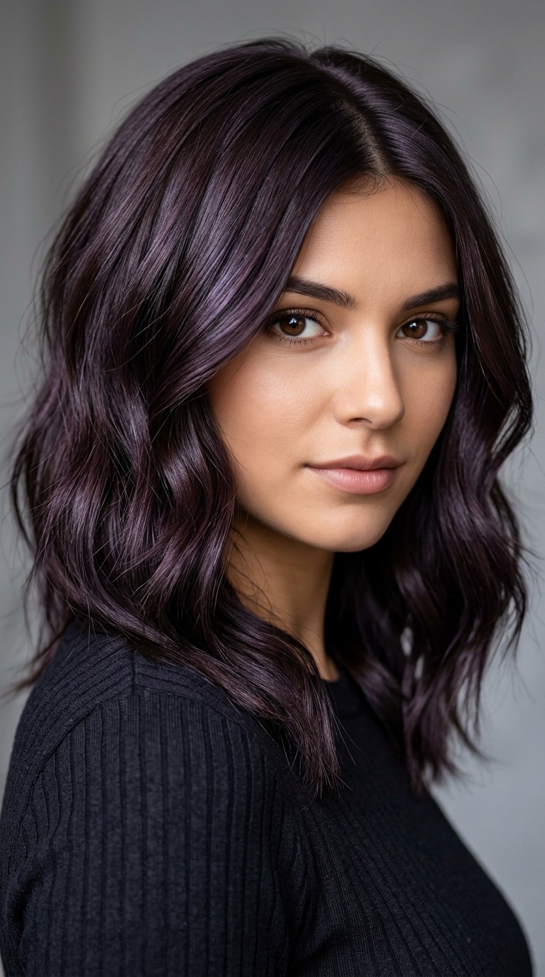 Espresso with Violet Tint