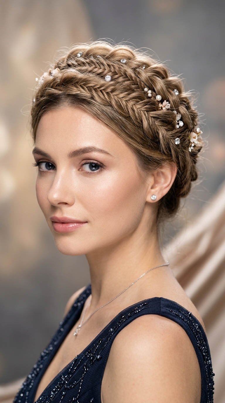 Ethereal Braided Crown