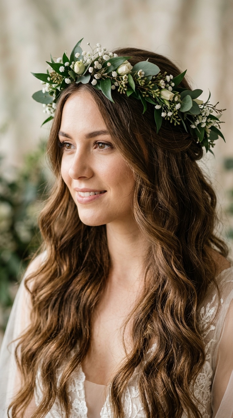 Ethereal Greenery Crown