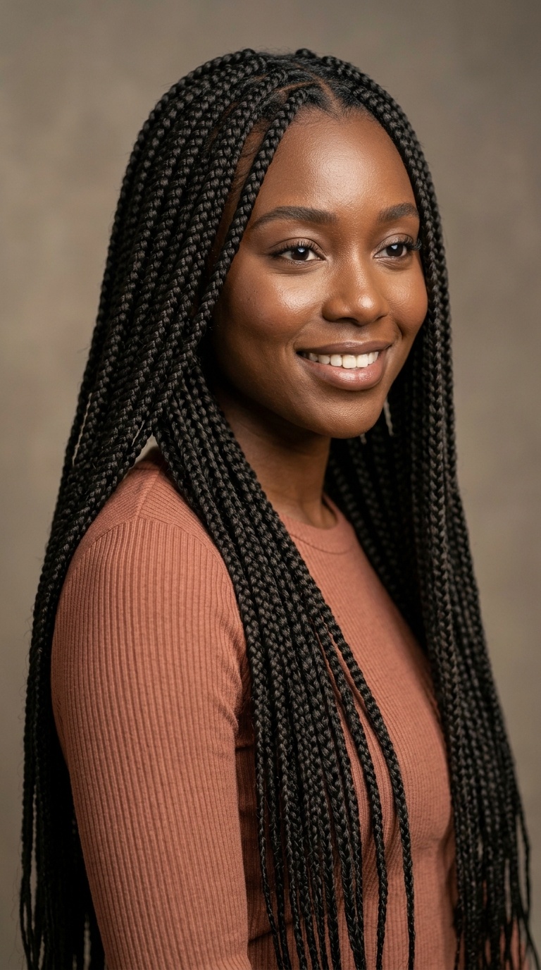 Extra Long Floor-Length Braids