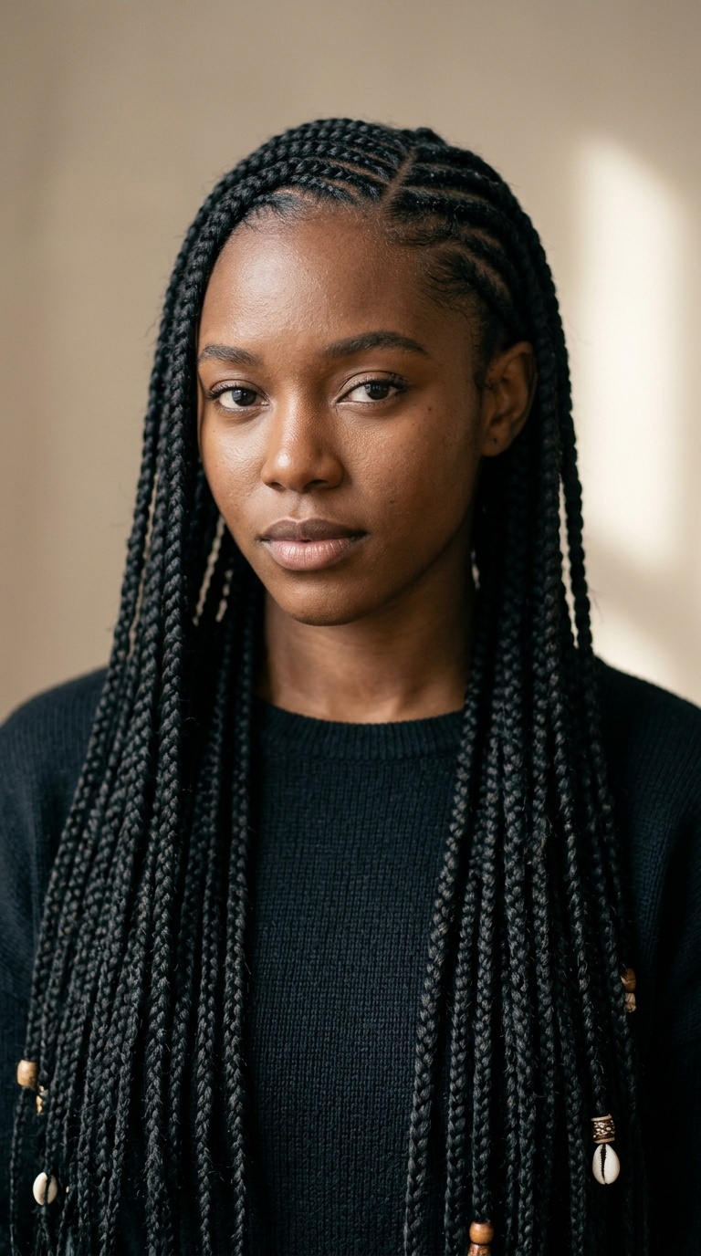 Extra Long Floor-Length Tribal Braids
