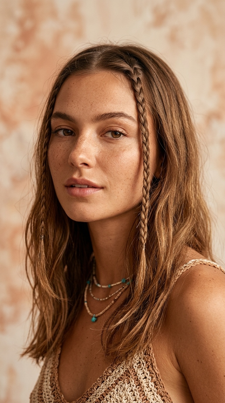 Face-Framing Baby Braids