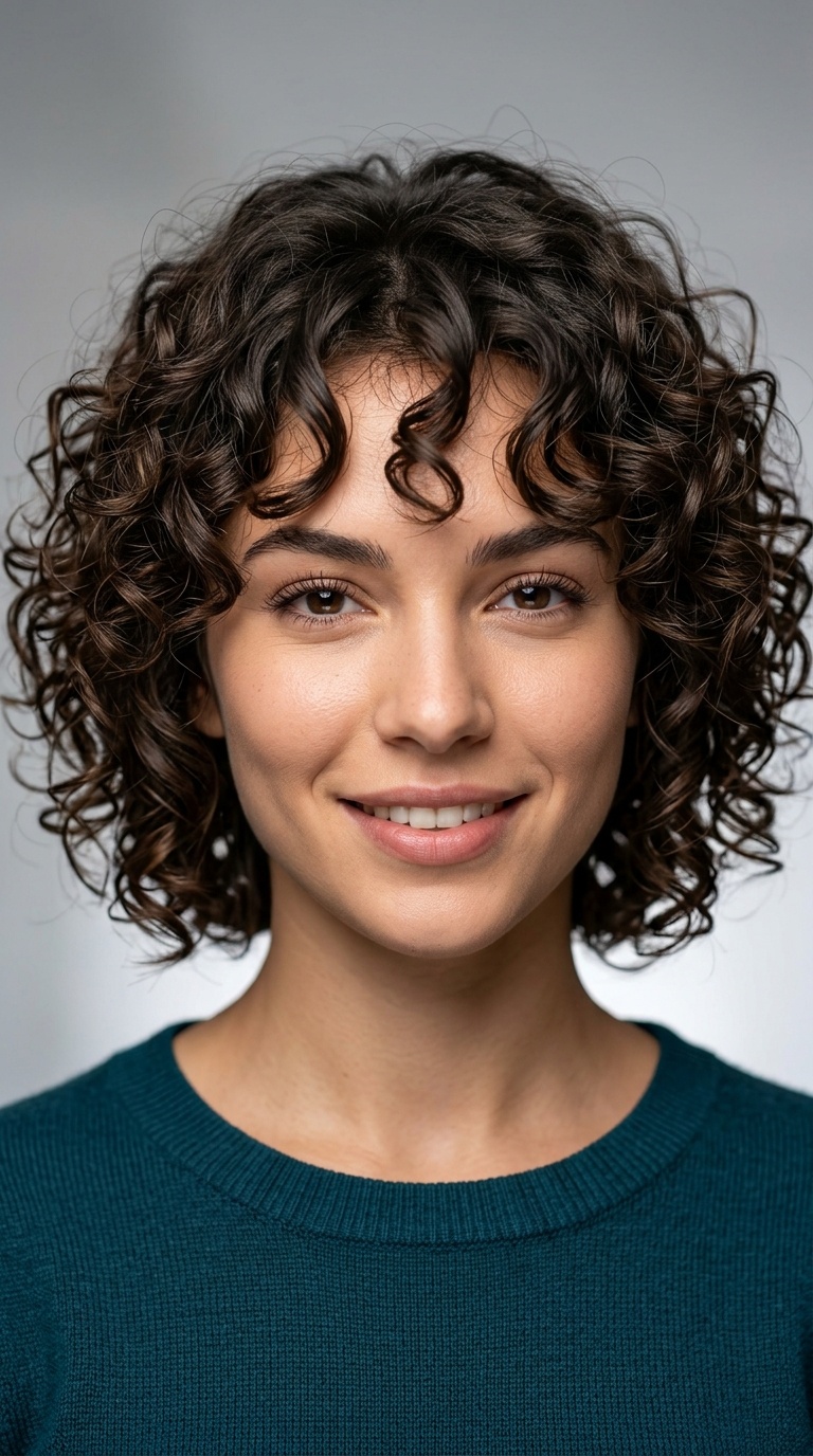 Face-Framing Curly Layers