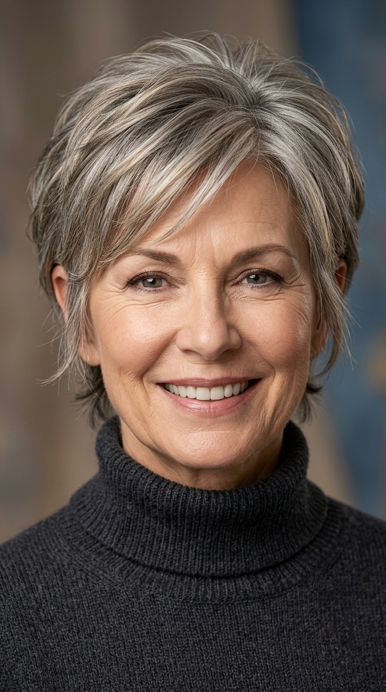 Face-Framing Tapered Pixie