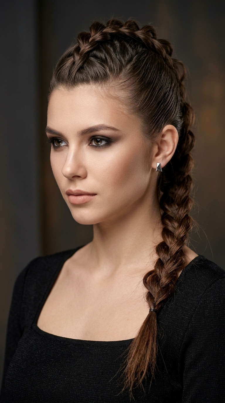 Faux Hawk Braid