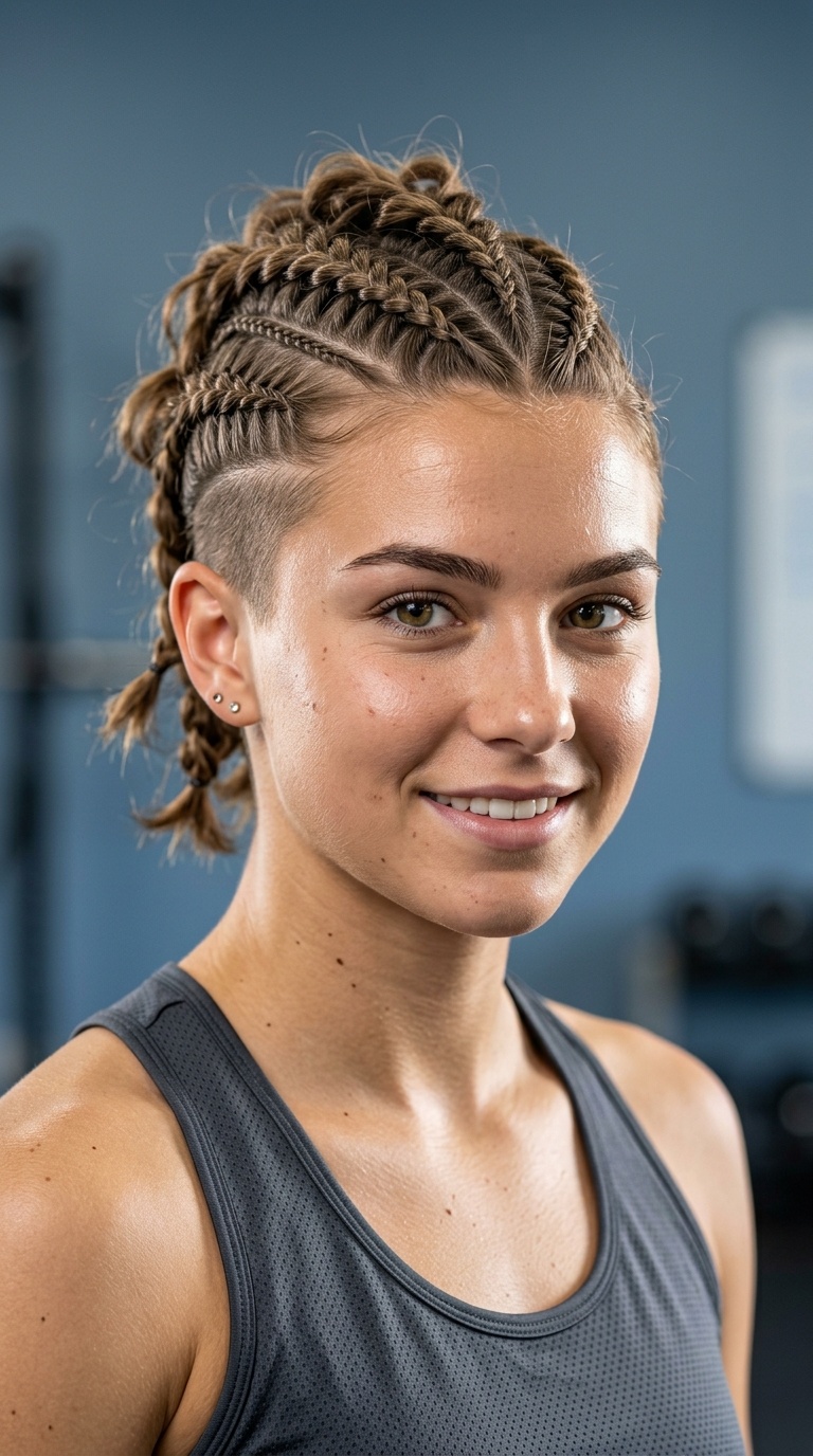 Faux Hawk Braids
