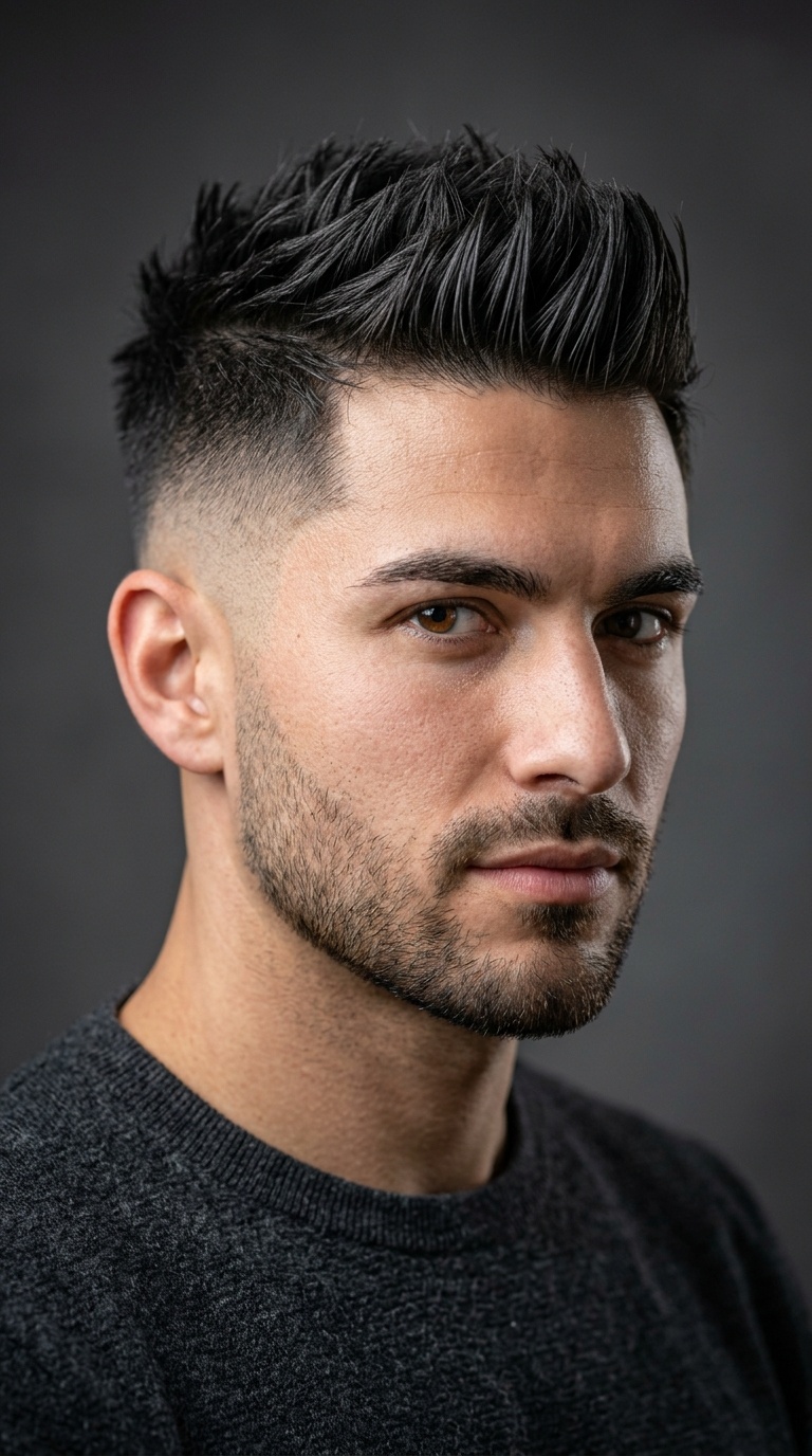 Faux Hawk Fade