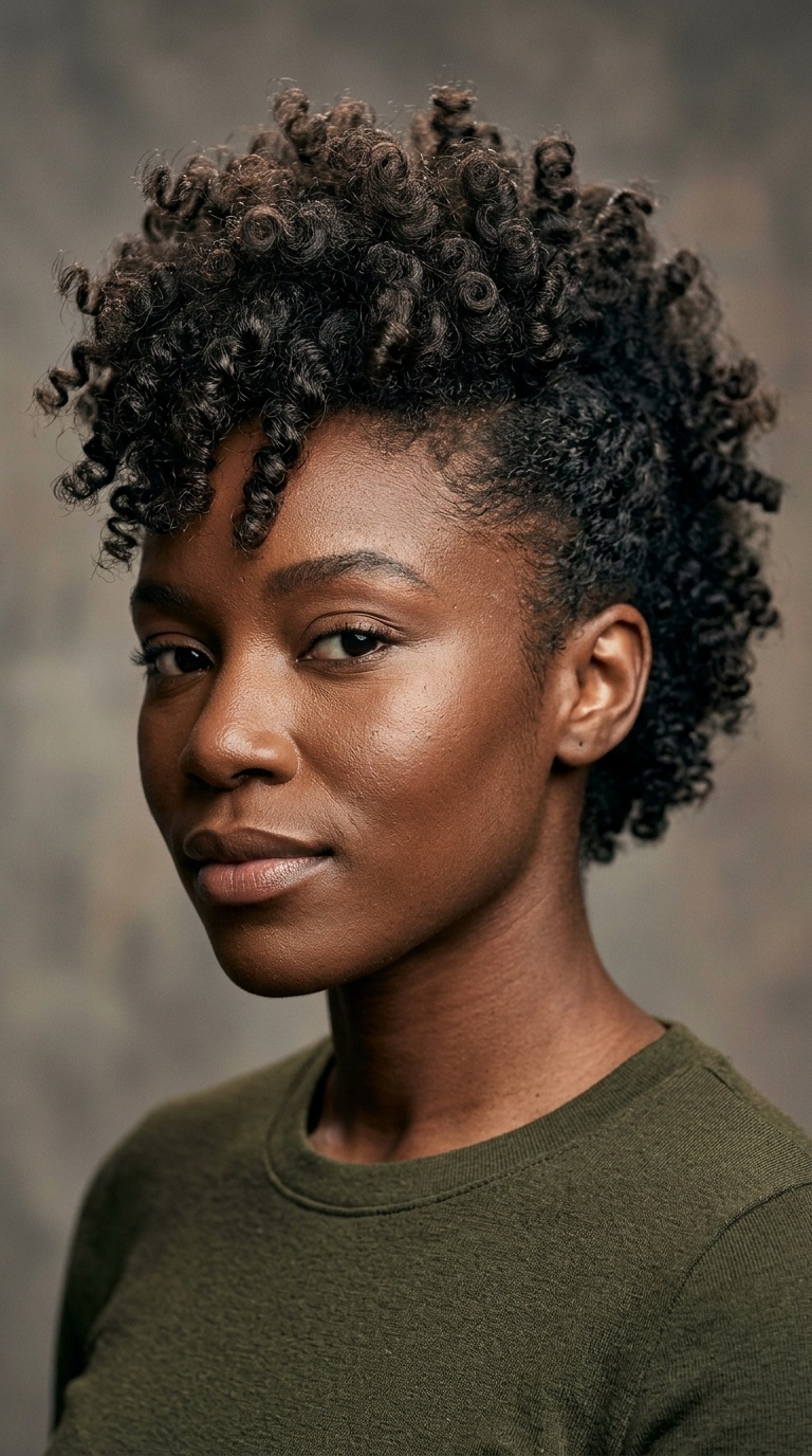Faux-Hawk Perm
