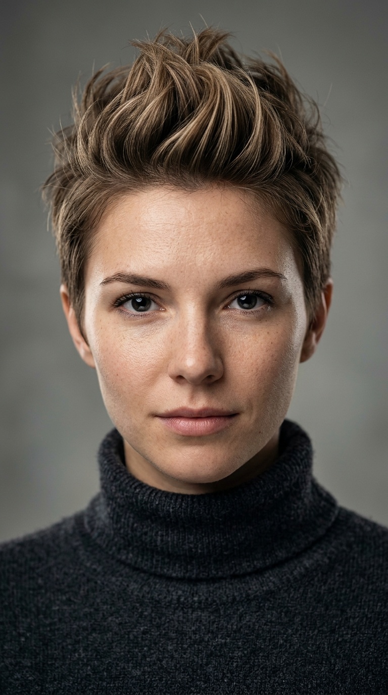 Faux-Hawk Volume