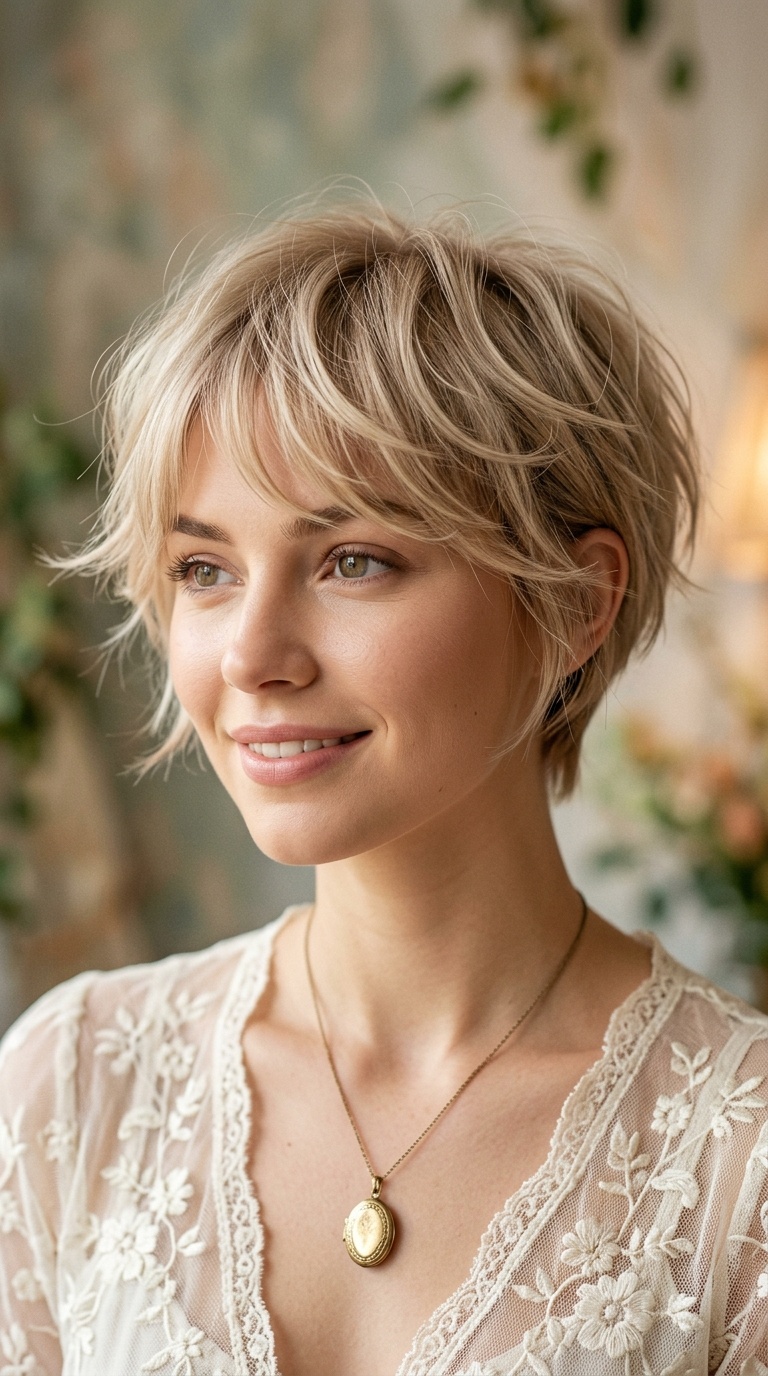 Feather-Light Layered Pixie