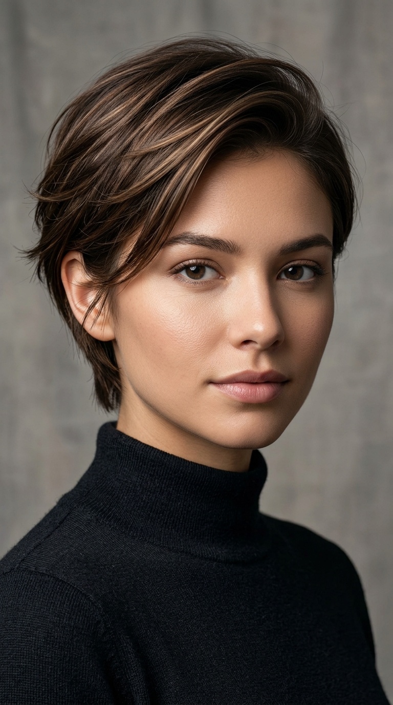 Feathered Soft-Sleek Crop