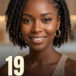 19 Gorgeous Short Braided Hairstyles for Black Women