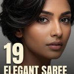 19 Elegant Saree Hairstyles for Short Hair