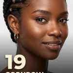 19 Stunning Cornrow Hairstyles for Black Women Short