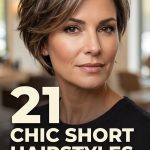 21 Chic Short Hairstyles for Women Over 40