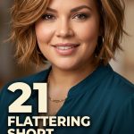 21 Flattering Short Hairstyles for Round Faces Plus Size