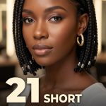 21 Stunning Short Box Braids Hairstyles for Black Women