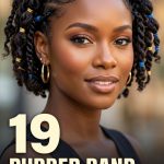 19 Creative Rubber Band Hairstyles for Short Hair