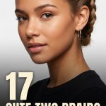 17 Cute Two Braids Hairstyles for Short Hair