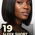 19 Sleek Short Straight Hairstyles for Black Women