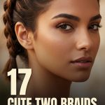 17 Cute Two Braids Hairstyles for Short Hair