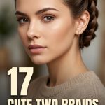 17 Cute Two Braids Hairstyles for Short Hair