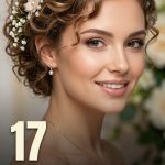 17 Romantic Wedding Hairstyles for Short Curly Hair