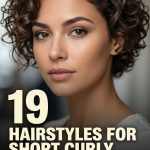 19 Hairstyles for Short Curly Hair with Definition and Volume