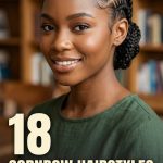 18 Cornrow Hairstyles for School with Creative Patterns and Neat Parts