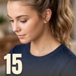 15 School Hairstyles for Medium Hair with Braids and Ponytails