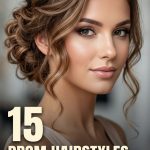 15 Prom Hairstyles for Medium Hair with Waves and Updos