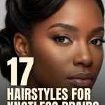 17 Hairstyles for Knotless Braids with Updos and Creative Finishes