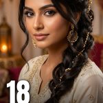 18 Hairstyles for Eid with Traditional Details and Modern Styling