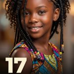 17 Hairstyles for Black Kids with Natural Texture and Creative Braids