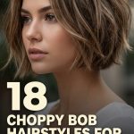 18 Choppy Bob Hairstyles for Fine Hair with Texture and Volume