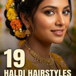 19 Haldi Hairstyles for Brides with Traditional and Modern Details