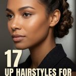 17 Up Hairstyles for Long Hair with Buns, Braids and Textured Finishes