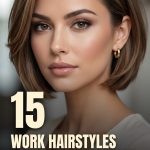 15 Work Hairstyles for Short Hair with Polished Shapes and Practical Styling