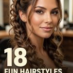 18 Fun Hairstyles for Long Hair with Braids, Curls and Creative Updos