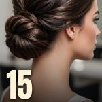 15 Work Updo Hairstyles with Polished Buns and Practical Styling