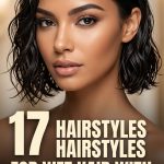 17 Hairstyles for Wet Hair with Sleek Parts and Textured Finishes