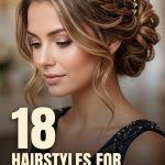 18 Hairstyles for Gowns with Waves, Braids and Formal Updos