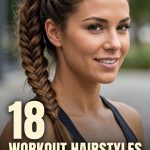 18 Workout Hairstyles for Long Hair with Secure Braids and Ponytails