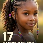 17 Hairstyles for Little Girls with Braids, Curls and Creative Accessories