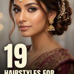 19 Hairstyles for Ethnic Wear with Traditional Details and Modern Styling